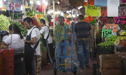 Mercado de La Merced, no Distrito Federal (México).