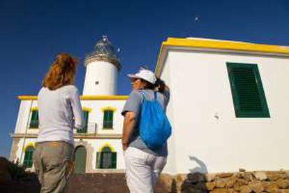 Farol da ilha Grossa, nas Columbretes (Castellón).