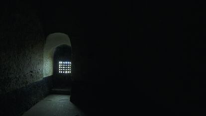 Cela no Castelo de São Jorge da Mina, em Gana, que foi utilizada para confinar negros escravizados.