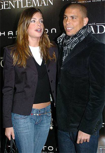 Daniela Cicarelli e Ronaldo em 2005.