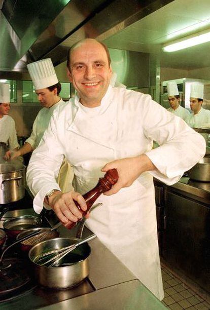 O chef francês Bernard Loiseau.