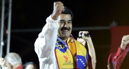 Maduro, a noite eleitoral.