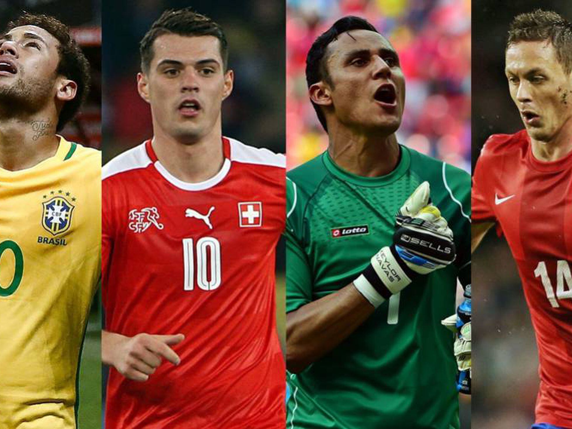 Brasil x Sérvia: onde jogam os 11 titulares da Seleção na estreia