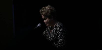 Dilma Rousseff participa en una conferencia sobre políticas para las mujeres el martes 10 de mayo de 2016