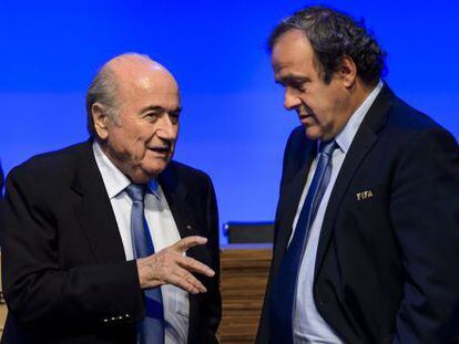 Blatter e Platini, em 2011.