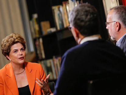 Dilma em entrevista no dia 29 de junho.