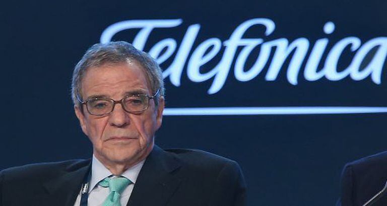 César Alierta no conselho de acionistas da Telefônica.