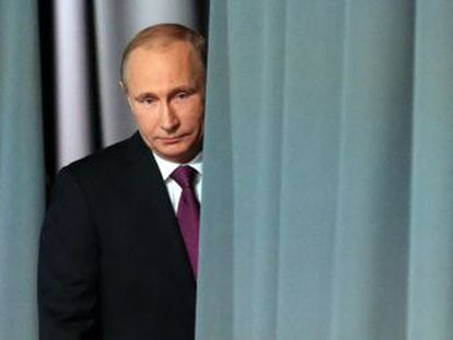 O presidente da Rússia, Vladimir Putin.