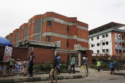 O hospital de Lagos onde na quarta-feira morreu um dos médicos que tratou Patrick Sawyer.