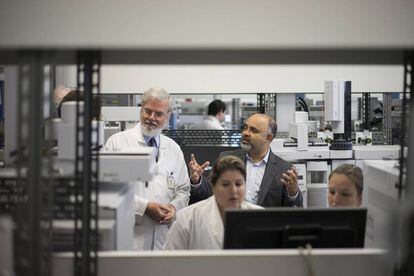O Laboratório Brasileiro de Controle de Dopagem no Rio, em 2015.