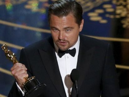 Veja aqui o discurso de Leonardo DiCaprio ao ganhar o Oscar de melhor ator.  A mudança está acontecendo agora 