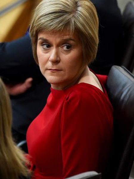 Sturgeon, no congresso do SNP.