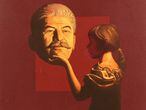 'Girl and Stalin', de Vitalii Komar & Aleksandr Melamid.