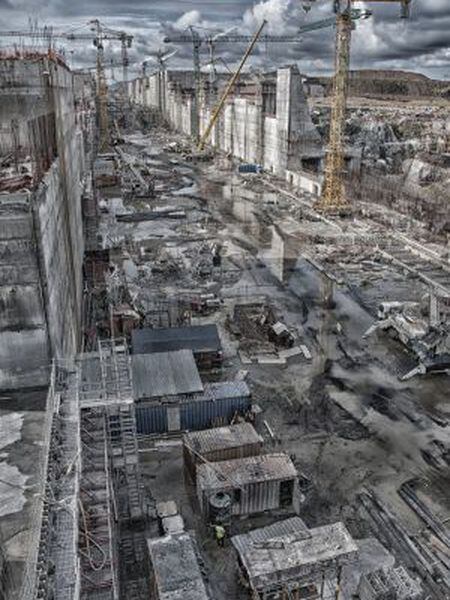 Obras de ampliação do Canal do Panamá, realizadas pelo consórcio GUPC.