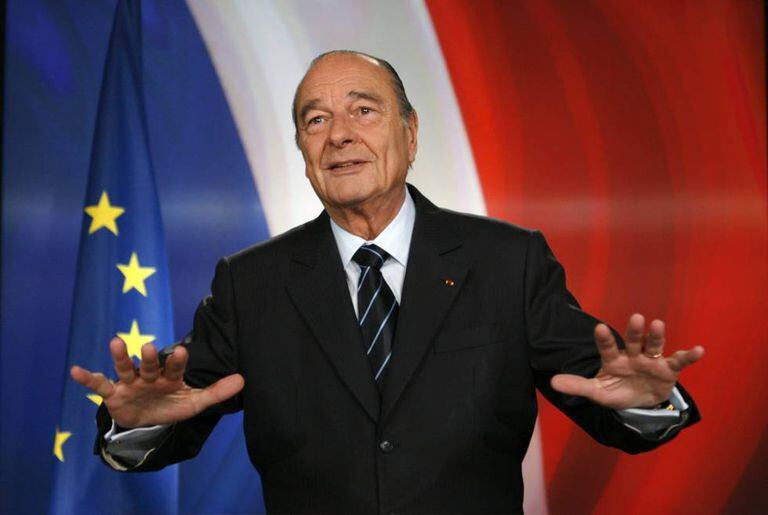 O ex-presidente da França, Jacques Chirac.