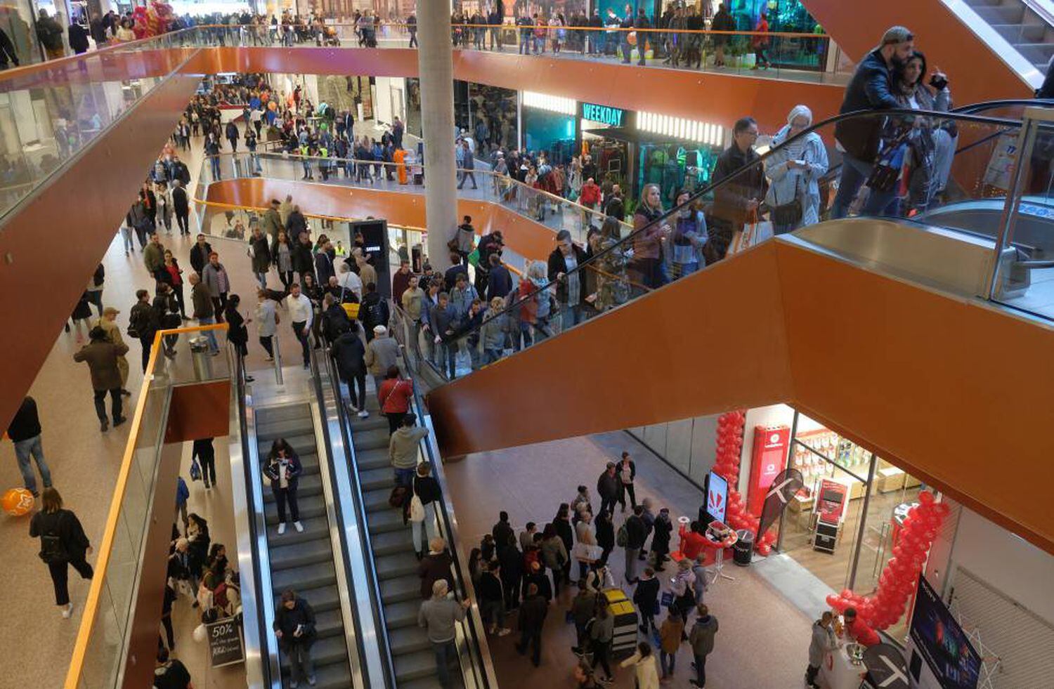 O shopping center East Side, em Berlim.