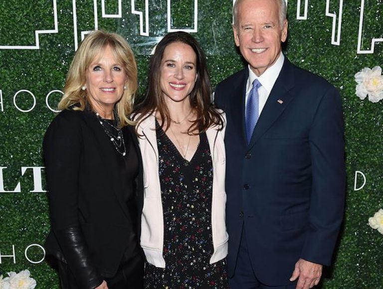 Jill, Ashley e Joe Biden.
