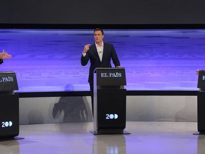 Reforma trabalhista e corrupção no debate entre candidatos espanhóis