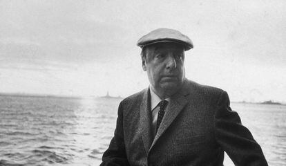 Pablo Neruda, em foto de 1966.