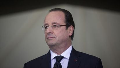 François Hollande, presidente da França.