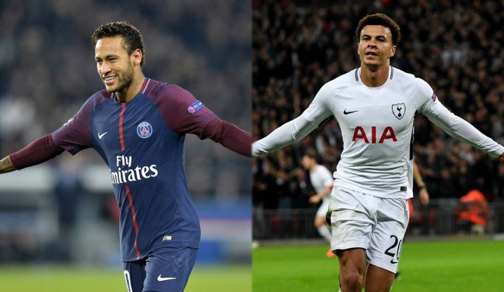 Neymar E Dele Alli Conduzem Psg E Tottenham às Oitavas De Final Da