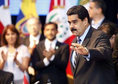 Maduro, na cúpula do Mercosul.