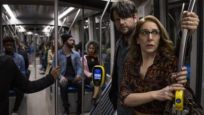 Cena da segunda temporada de 'O Mecanismo'.