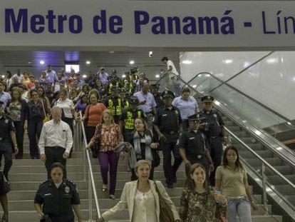 Metrô do Panamá, que foi inaugurado nesta sexta-feira.