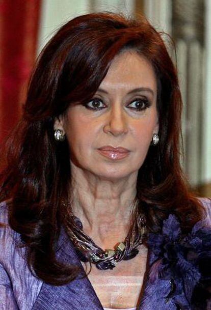 A presidenta argentina, Cristina Kirchner.