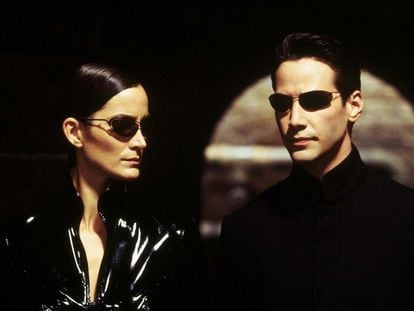 Cena do filme 'Matrix'.
