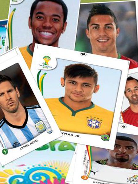 Figurinhas da Copa 2014.