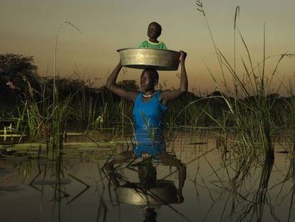 Sobrevivendo às enchentes no Sudão do Sul