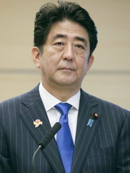 O primeiro-ministro japonês, Shinzo Abe