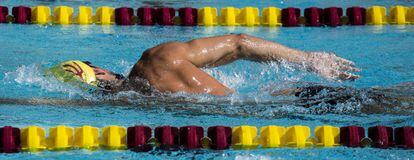 Michael Phelps se prepara para os Jogos Olímpicos do Rio de Janeiro, treinando na Universidade do Arizona, em Tempe.