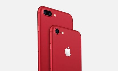 O novo iPhone 7 vermelho