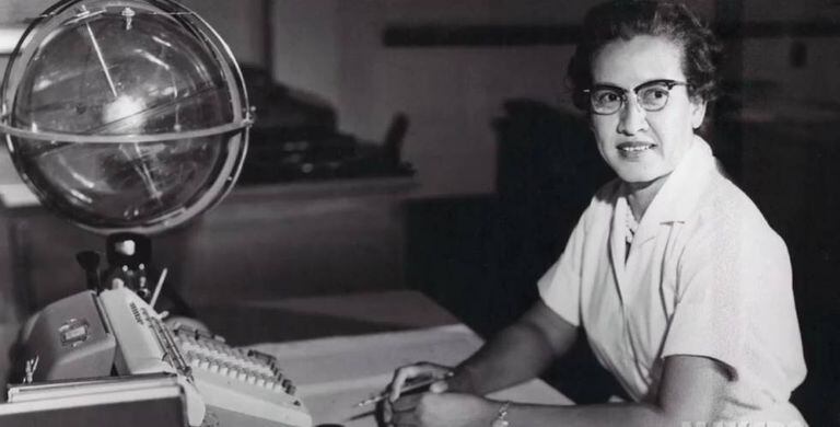Katherine Johnson, na NASA, em 1966