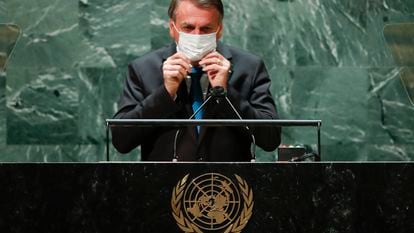 Presidente Jair Bolsonaro na Assembleia Geral da ONU