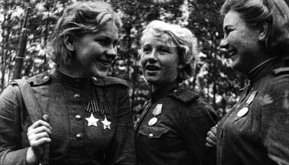 Franco-atiradoras soviéticas da Segunda Guerra Mundial.