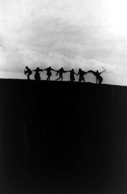 Fotograma de ‘O Sétimo Selo’ (1957), de Ingmar Bergman.
