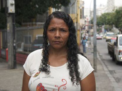 Terezinha, mãe de Eduardo, no Rio.