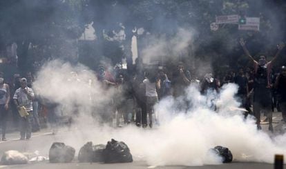 Estudantes protestam em São Paulo na última sexta-feira.