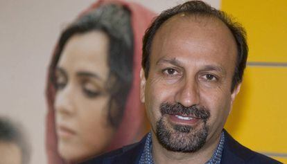 Asghar Farhadi, em outubro, na apresentação de 'O Apartamento', em Paris.