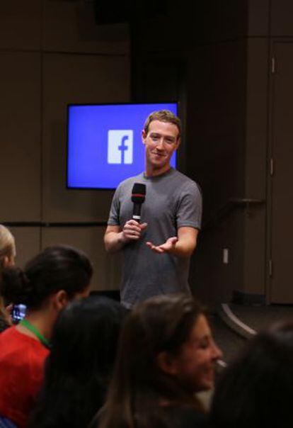 Mark Zuckerberg, fundador do Facebook, em uma aparição no mês passado.