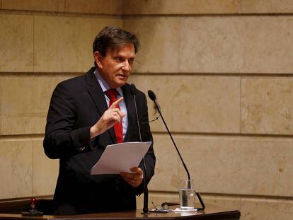 Crivella, durante discurso em sua posse como prefeito do Rio