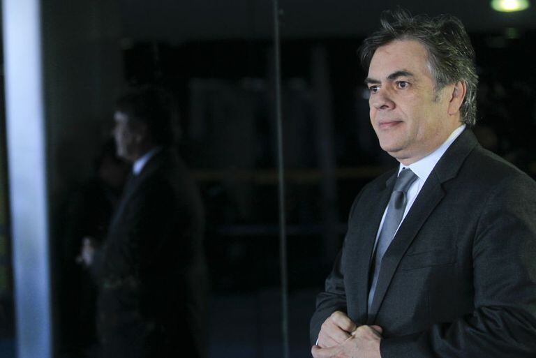 O senador Cássio Cunha Lima, no dia 4 de março.