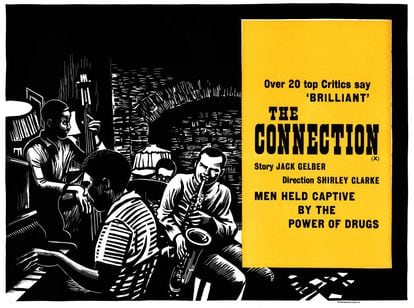 “The Connection”. Homens feitos prisioneiros pelas drogas.