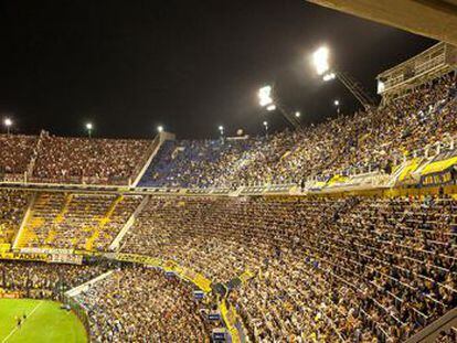La Bombonera, o estádio do Boca Juniors.