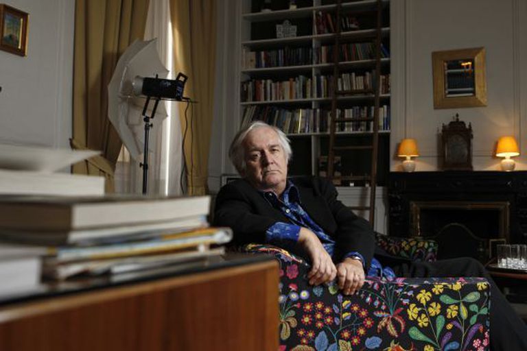 O escritor Henning Mankell, durante entrevista em Madri.