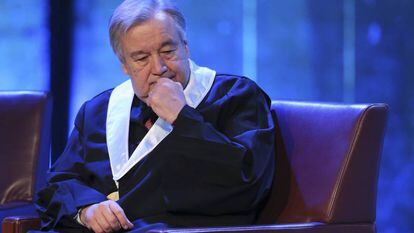 António Guterres, secretário geral da ONU.