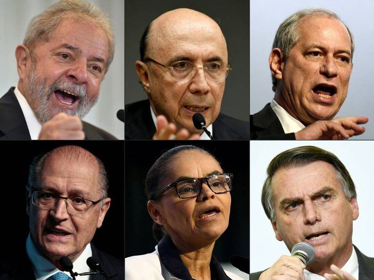 Parte dos candidatos do pleito deste ano.